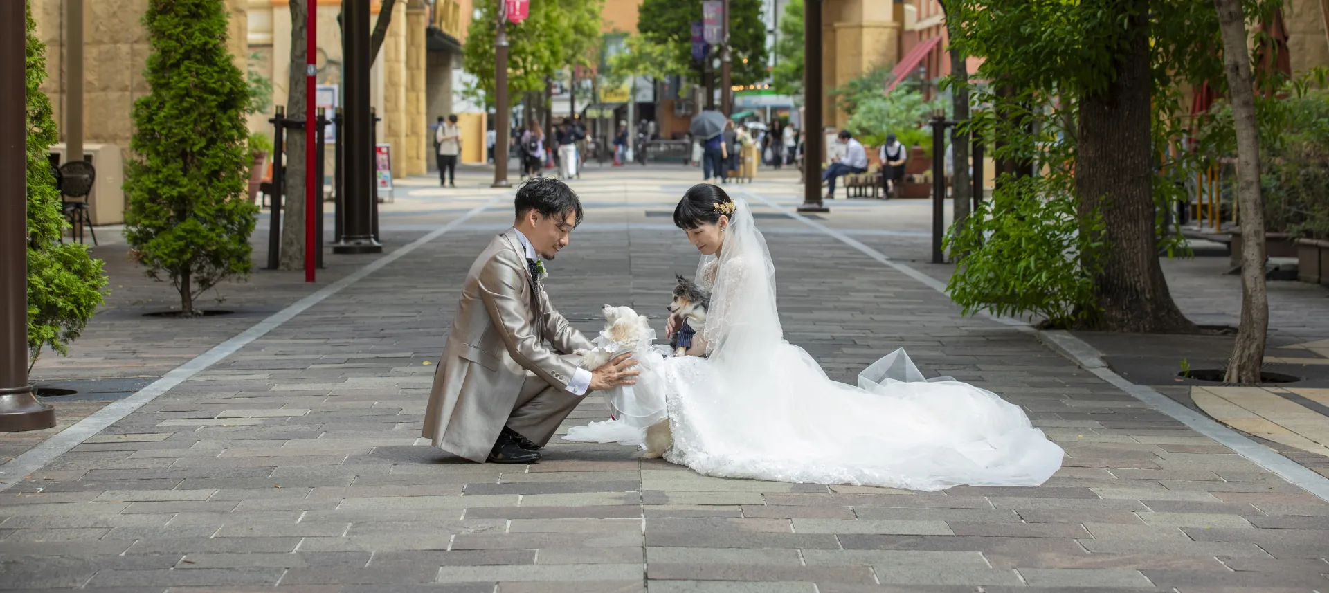 大切な家族と祝うペットウェディング