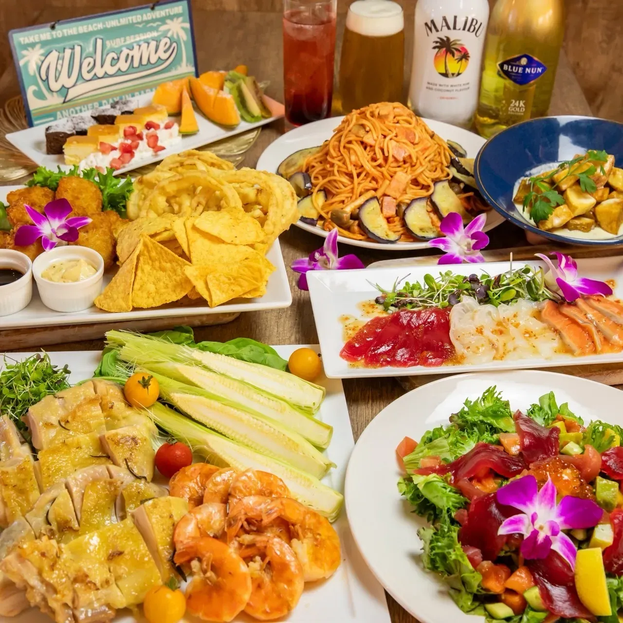 飲み放題つき、おすすめ宴会コースご紹介！